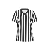 All-Over Print Women's V-Neck Sports T-Shirt