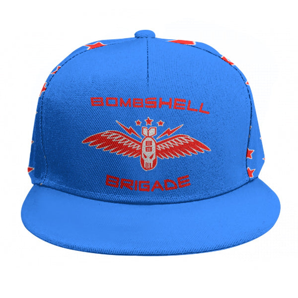 Bombshell Brigade Baseball Cap With Flat Brim