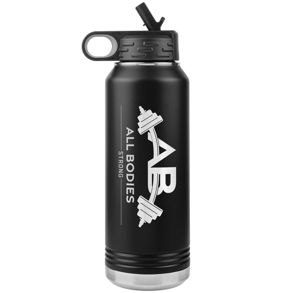 All Bodies Strong Engraved 32oz Insulated Water Bottle
