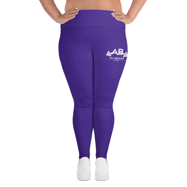 All Bodies Strong All-Over Print Plus Size Leggings