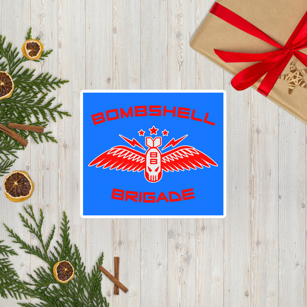 Bombshell Brigade Bubble-free stickers