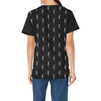 Women's  All Over Print Scrub
