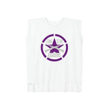 Lone Star Assassins Women’s Flowy Rolled Cuffs Muscle Tee