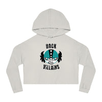 Free State Roller Derby Rock Villains Cropped Hoodie