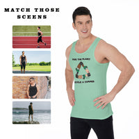 High Tide Derby Save The Planet Recycle All-Over Print Men's Tank Top