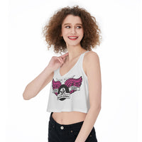 Central Coast Roller Derby All-Over Print Crop-Tank Top