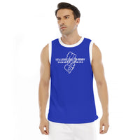 NJRD Jr Roller Derby All-Over Print Men's Sports Vest Sport Mesh