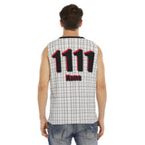 Grunge City Roller Derby All-Over Print Men's O-neck Tank Top Polyester Sport Stretch
