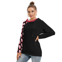 Grave Danger Roller Derby All-Over Print Hoodie With Double Hood