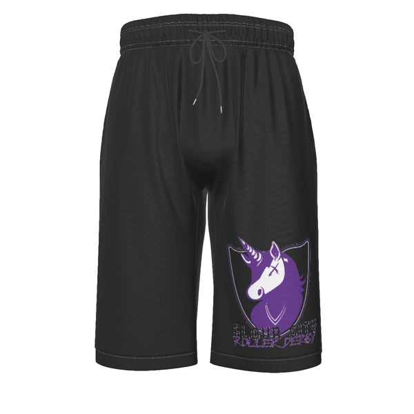 Flour City Roller Derby All-Over Print Over-The-Knee Shorts
