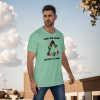High Tide Derby Save The Planet Recycle All-Over Print Men's O-Neck T-Shirt