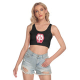 Grave Danger Roller Derby All-Over Print Sport Crop Tank Top