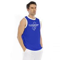 NJRD Jr Roller Derby All-Over Print Men's Sports Vest Sport Mesh