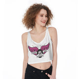 Central Coast Roller Derby All-Over Print Crop-Tank Top