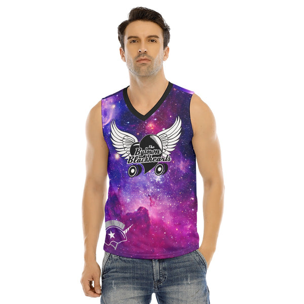 Ottawa Roller Derby All-Over Print Men's V-neck Tank Top Sport Mesh