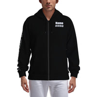 Flour City Roller Derby All-Over Print Zip Up Hoodie With Pocket