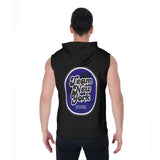 Team New York All-Over Print Zipper-Up Sleeveless Hoodie