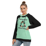High Tide Derby Save The Planet Recycle All-Over Print Women's Hoodie With Double Hood