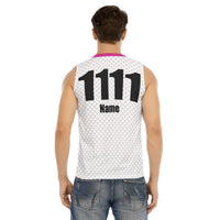 Long Beach Jr Roller Derby All-Over Print Men's V-neck Tank Top Sport Mesh