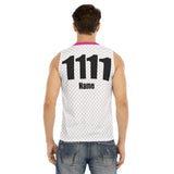 Long Beach Jr Roller Derby All-Over Print Men's V-neck Tank Top Sport Mesh