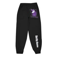 Flour City Roller Derby All-Over Print Snap Leg Basketball Sweatpants