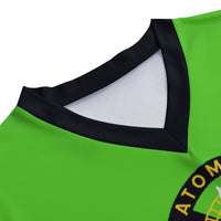 Atomic Roller Derby All-Over Print Women's V-neck T-shirt Sport Mesh