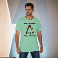 High Tide Derby Save The Planet Recycle All-Over Print Men's O-Neck T-Shirt