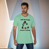 High Tide Derby Save The Planet Recycle All-Over Print Men's O-Neck T-Shirt