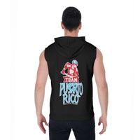 Team Puerto Rico Zipper-Up Sleeveless Hoodie