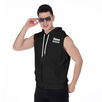 Team Puerto Rico Zipper-Up Sleeveless Hoodie