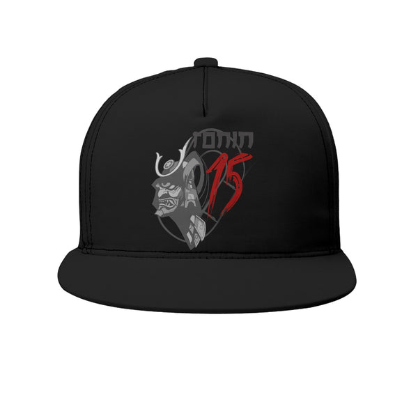 15 Ronin All-Over Print Flat-Brim Baseball Cap