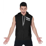 15 Ronin Roller Derby All-Over Print Zip-Up Sleeveless Hoodie
