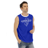 NJRD Jr Roller Derby All-Over Print Men's O-neck Tank Top Poly Sport Stretch
