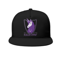 Flour City Roller Derby All-Over Print Flat-Brim Baseball Cap