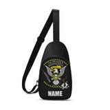The Deadly Kennedys Roller Derby All-Over print Chest Bag (customizable)