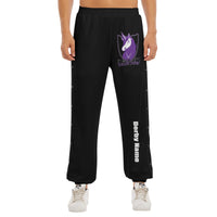 Flour City Roller Derby All-Over Print Snap Leg Basketball Sweatpants