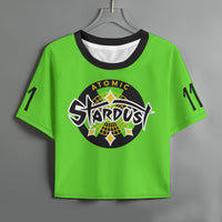 Atomic Roller Derby All-Over Print Women's Raglan Sleeve T-Shirt Poly Sport Stretch