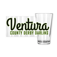 Ventura County Derby Darlins Pint Glasses