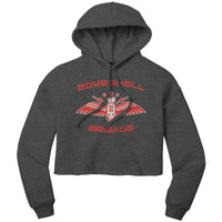 Bombshell Brigade Crop Hoodie