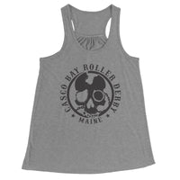 Casco Bay Roller Derby Black Logo Tanks (6 cuts!)