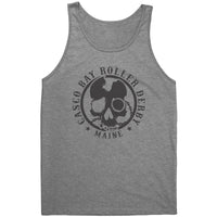 Casco Bay Roller Derby Black Logo Tanks (6 cuts!)