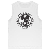 Casco Bay Roller Derby Black Logo Tanks (6 cuts!)