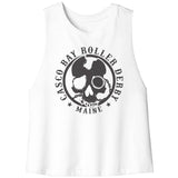 Casco Bay Roller Derby Black Logo Tanks (6 cuts!)