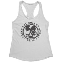 Casco Bay Roller Derby Black Logo Tanks (6 cuts!)