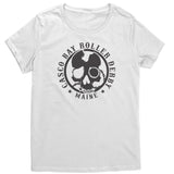 Casco Bay Roller Derby Black Logo Tees (3 cuts!)