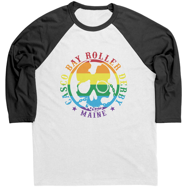 Casco Bay Roller Derby Pride Long Sleeves (5 cuts!)