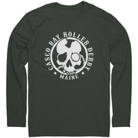 Casco Bay Roller Derby White Logo Outerwear (4 cuts!)