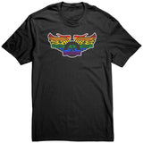 Central Coast Roller Derby PRIDE tees (2 cuts!)