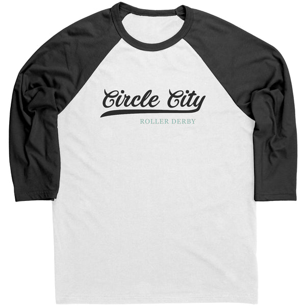 Circle City Roller Derby Baseball Logo Outerwear