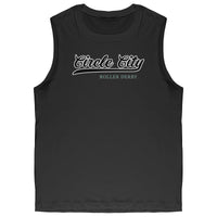 Circle City Roller Derby Baseball Logo Tanks (5 cuts!)